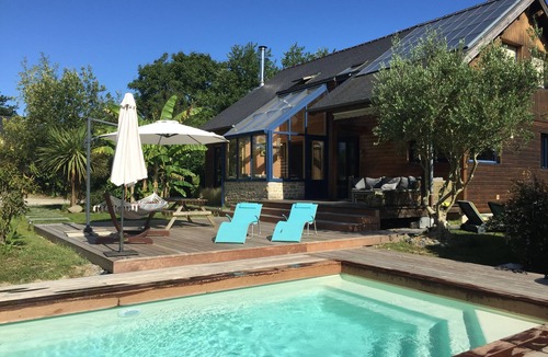 Saint-Pierre-de-Plesguen House | LE CABANON BRETON - Ecogîte with SWIMMING POOL near SAINT-MALO, MONT-ST-MICHEL