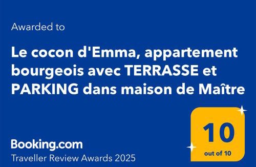 Koenigshoffen Est Apartment | Le cocon d'Emma, appartement climatisé avec jardin et terrasse privé, parking