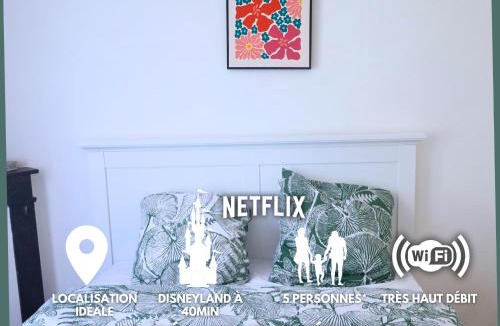 Coulommiers Apartment | Le Halo Secret, 40min de Disney, 5 min du centre Coulommiers