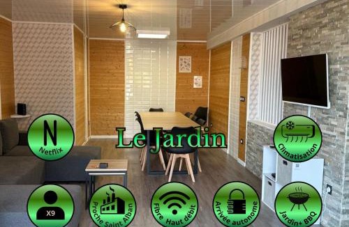 Chavanay Apartment | Le Jardin by Clem