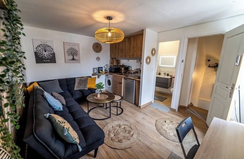 Equemauville Apartment | Le Jungle Honfleur Plage 10min