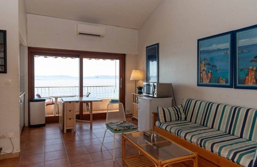 Cavaliere Beach Apartment | Le Lavandou, One-bedroom + mezzanine to rent for 6 people, beautiful seaview, steps from the.