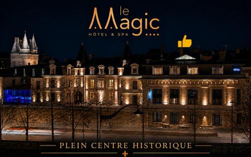 Vitre Hotel | Le Magic Hôtel & Spa - Centre Historique - Piscine - Sauna - Parking - Séminaires