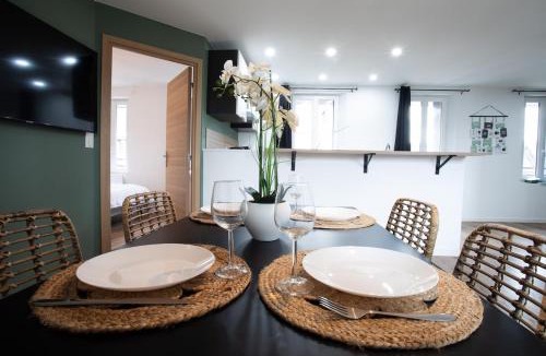 Eu Apartment | Le nid d Adele - centre - 3 pers - WiFi - Plage à 10min - parking gratuit