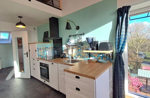 Barbery Apartment | "Le P'Tit Vert", cosy loft in the countryside near CAEN, terrace on stilts