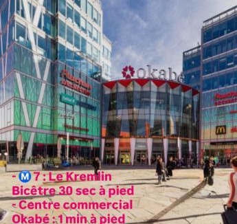Le Kremlin-Bicetre Apartment | Le petit Cocon Parisien