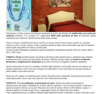 Cellamare Bed & Breakfast | Le Sirene Bed and Breakfast