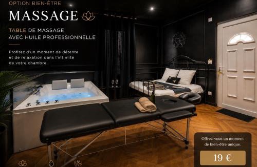 Le Petit-Quevilly Apartment | Le Spa Nocturne