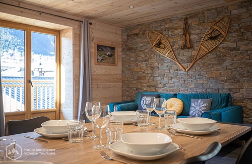 Termignon Apartment | Le Temps Suspendu - "Anémone" Charming apartment - 8 people