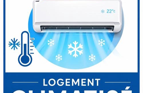 Vinay Apartment | Le Vinois Climatisation 2 chambres balcon