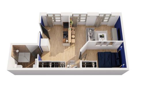 Cognac Apartment | #LeBlue #Centre Ville