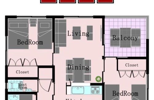 Higashionna Apartment | LEGO