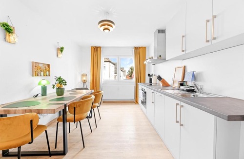 Seckenheim Apartment | Lemon3 - SAP Arena & Maimarkt - Smart-TV - Self-Checkin - Free Parking