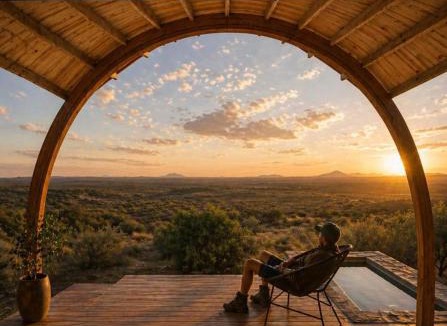 Windhoek Rural Villa | LEOPARD'S VIEW MOUNTAIN VILLA @ Steinheim Game Farm & Camping