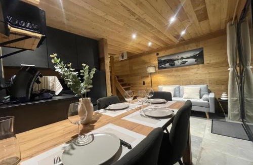 Saint-Michel-de-Chaillol Ski Chalet | Les 2 Chalets Alpins & Bains Nordiques