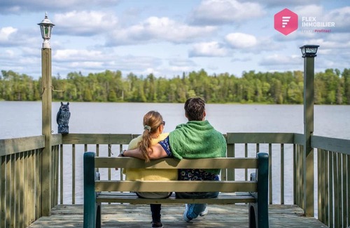 Pointe-au-Pere House | Les 3 Joyaux du Lac Michaud - Chalet Bord du lac Quai privé - Rimouski Matane