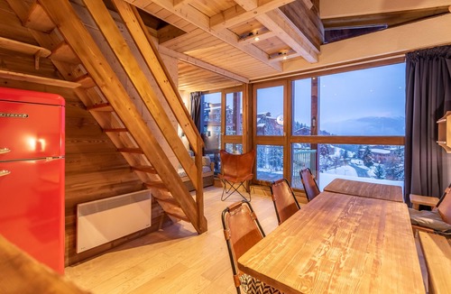 Arc-1800 Apartment | Les Arcs 1800: Large Tournavelles duplex at the foot of the slopes and Golf,