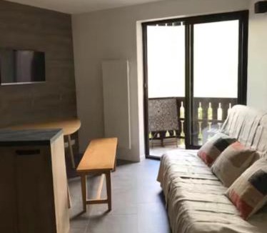 Saint-Nicolas-de-Veroce Apartment | Les Balcons de lAiguille - 2-bedroom apartment