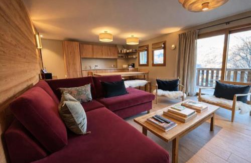 Saint-Martin-de-Belleville Apartment | Les Chalets Du Cheval Noir - Appartement neuf 4 pièces 8 personnes avec vue la vallée MAE-2174