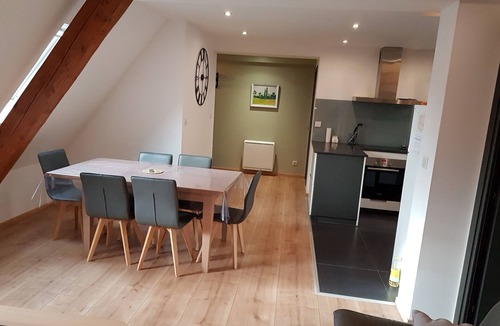 Ammerschwihr Apartment | Les toits d'Hélène 5 minutes from Kaysersberg vineyard