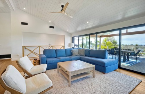Encinitas House | Leucadia beach house; pool, ocean view & walkable