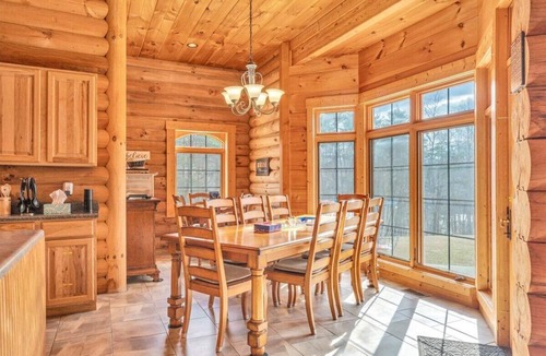 High Point House | Liberty Pines - Lakefront Log Home, Swim Spa & Game Room