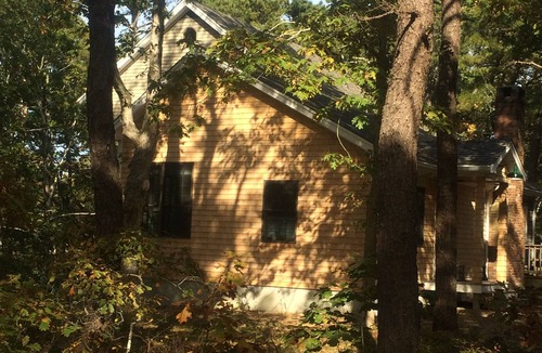 Wellfleet House | Light, Airy Contemporary, Walk To Dyer Pond along Woodland Path