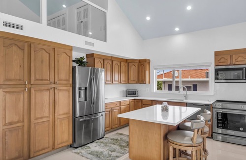 Plantation Tropical Park House | Light + Bright Islamorada Pool Home with Dock