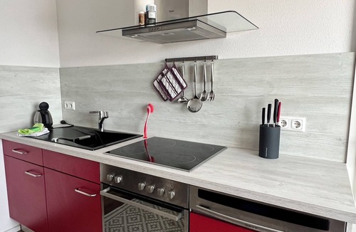 Rottendorf Apartment | Light-flooded 90 sqm maisonette with balcony - suburb of the wine metropolis of Würzburg