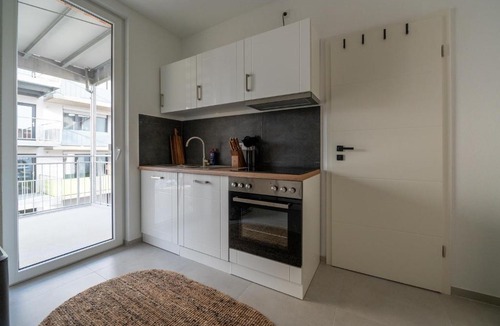 Heilbronn Apartment | Lightview Apartments - Parkplatz, Zentral, Küche
