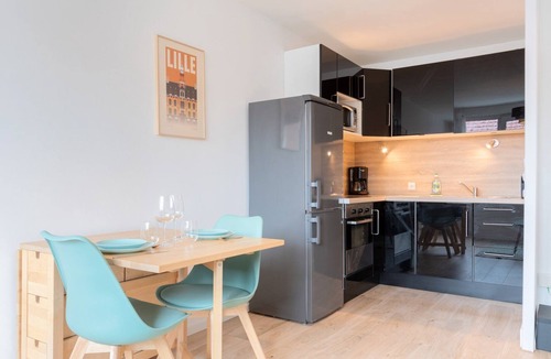 Historic Center Apartment | Lille, fully-equipped apartment with parking space