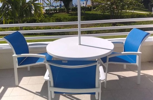 Estate Frenchman Bay Apartment | Limetree Beach Resort Sleep 4 Loft Suite w/kitchenette, balcony w/seating/table