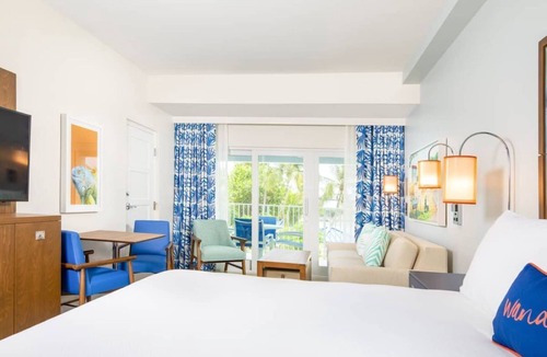 Estate Frenchman Bay Apartment | Limetree Beach Resort Sleep 4 Loft Suite w/kitchenette, balcony w/seating/table