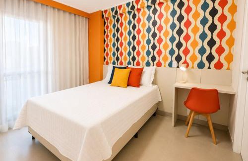 Casa Forte Apartment | Lindo Apartamento com Vibe Retro Chique Colorido