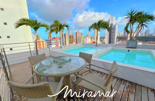 Loteamento Oceania II Apartment | Lindo flat no Manaíra Apart Hotel