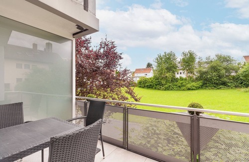 Petersberg Apartment | ★ Liobablick Nr. 2 ★ Apartment with balcony - centrally located in Petersberg/Fulda