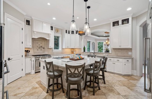 Mooresville House | Livin' Large by SoCharm | Luxury Lakefront Home w/Pool/Hot Tub| Sleeps 20