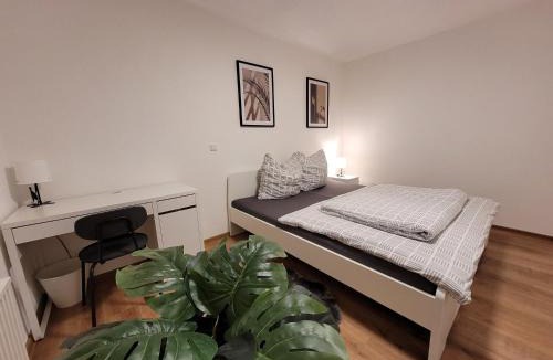 Schorndorf Apartment | Living Flat, eine Wohnung mit zwei Schlafzimmern und Balkon