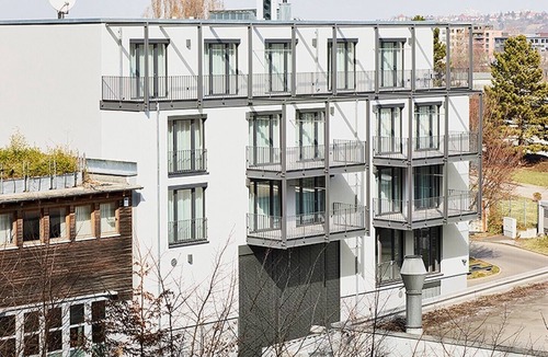 Berg Apartment | Livisit bergapartment 34 - double room 27 sqm - with kitchenette and bathroom