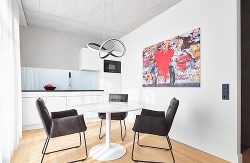 Berg Apartment | Livisit bergapartment 43 - double room 36 sqm - with large south-facing roof terrace