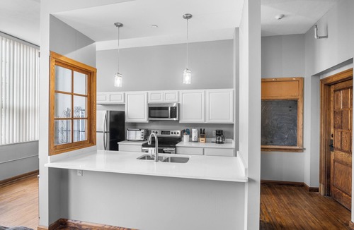 Newark Apartment | Local Discounts!- Charming & Chic Schoolhouse Apartment