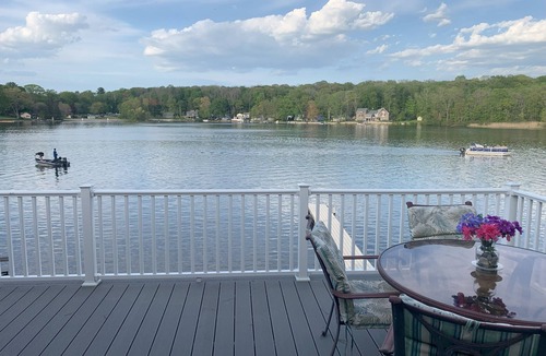 Coventry Lake House | Located on Coventry Lake. Walk out the back door and you are in the lake!