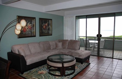 Kahana Condo | Location, Location, Location. You can't get closer to the ocean for this price