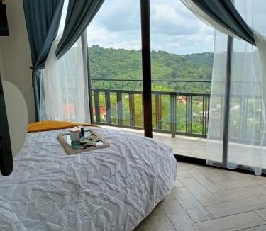 Cuetzalan del Progreso Hotel | Loft ËNXË Boutique Habitación Blue