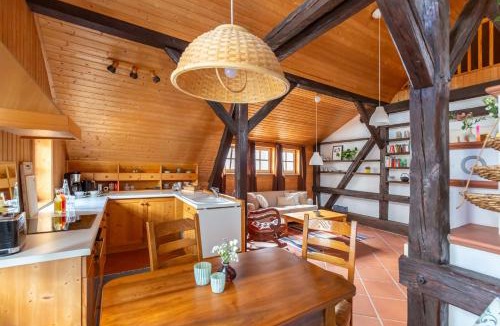Schlitz Apartment | Loft 18 - mit Sauna & Kamin-
