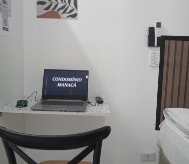 Pindamonhangaba Apartment | LOFT 2 COMPLETO AR CANAIS ASSINAT GARAGEM INTERNET prox Aparecida e Industrias