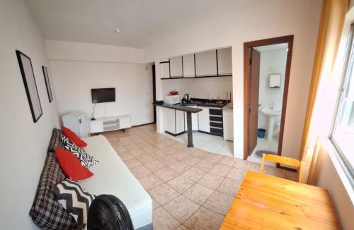 Centro Apartment | Loft central, cozinha e sala