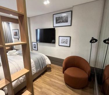 Duque de Caxias Apartment | Loft de Luxo com Charme e Design Moderno