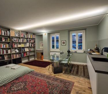 Gonte Apartment | Loft Library by Lago Maggiore Rentals