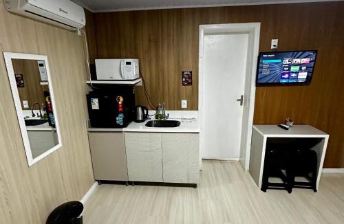 Centro Apartment | Loft Lux 10 Centro (Smart TV, cozinha, ar condicionado)